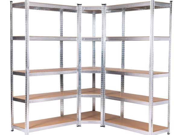 3 BAY SHELVING OFFER! Galvanised 400mm Ref:BS014 - Main image