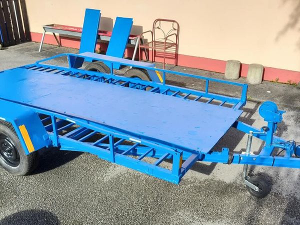 12ft 6inch long by 5ft 9 inch wide car transport - Main image