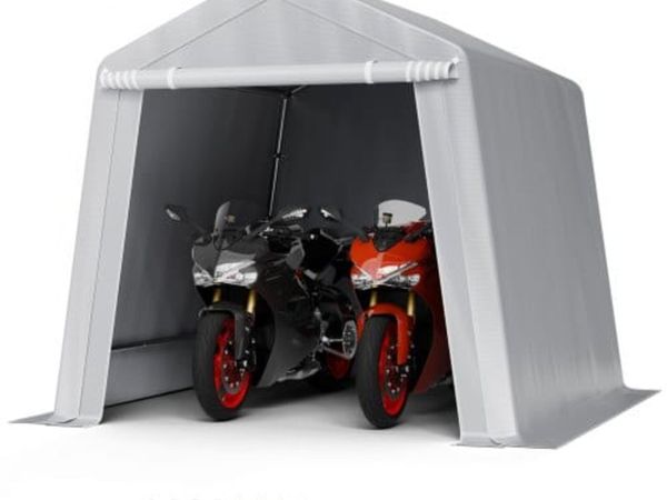 Outdoor Storage Shed, 8 x 8 ft Portable Storage Te - Main image