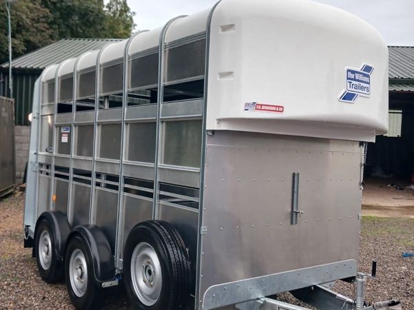 12x6 ifor Williams High roof trailer - Main image