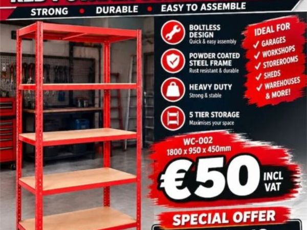 Boltless Shelving Ideal for your Garage, Home - Main image