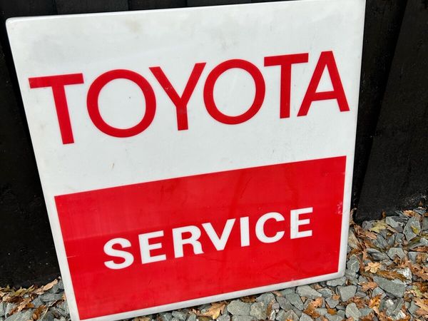 Toyota Original Garage Signs - Main image