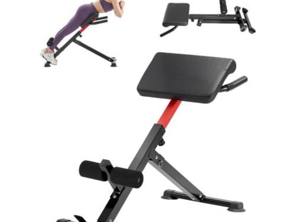 Roman Chair Hyperextension Bench, 250 lbs Adjustab - Main image