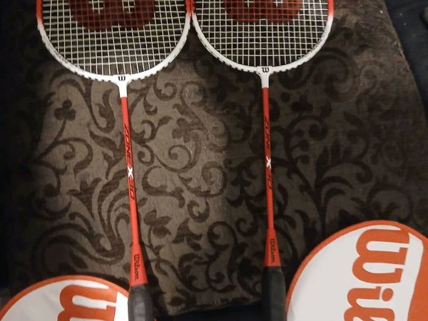 Pair of Wilson Badminton Rackets - Main image