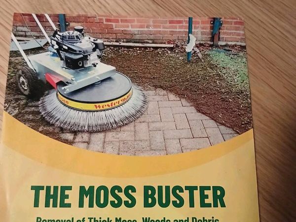Moss removal Machine. - Main image
