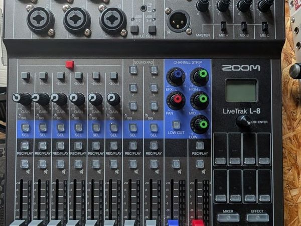 Zoom LiveTrak L-8 mixer/recorder/audio interface - Main image