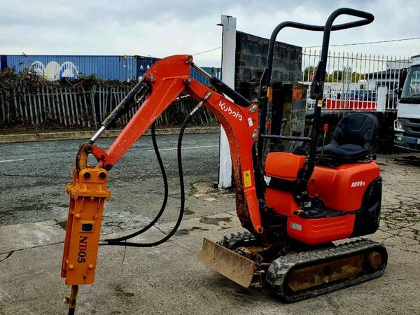 Kubota micro digger k008 - Main image