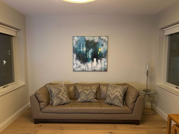 Roche Bobois Serenite Three-Four Seater Leather Sofa - Main image