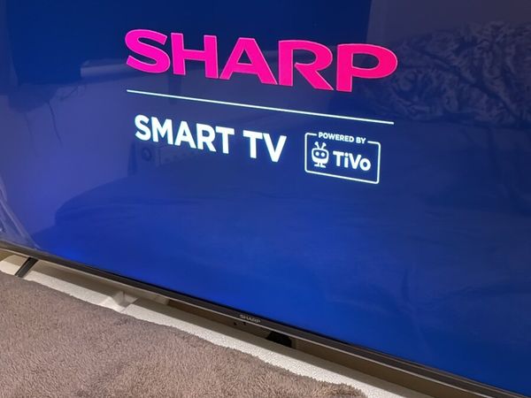 Sharp 55” 4K QLED Smart TV – Excellent Condition - Main image