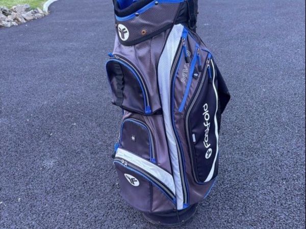 Golf bag and golf trolley - Main image