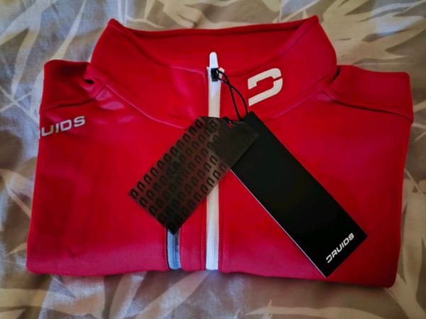 New Druids Red Ultrablend medium quarter zip top - Main image