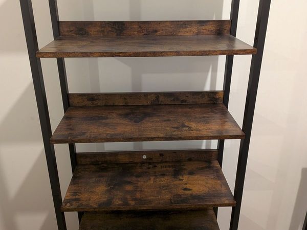 Industrial style shelving unit with cupboard - Main image