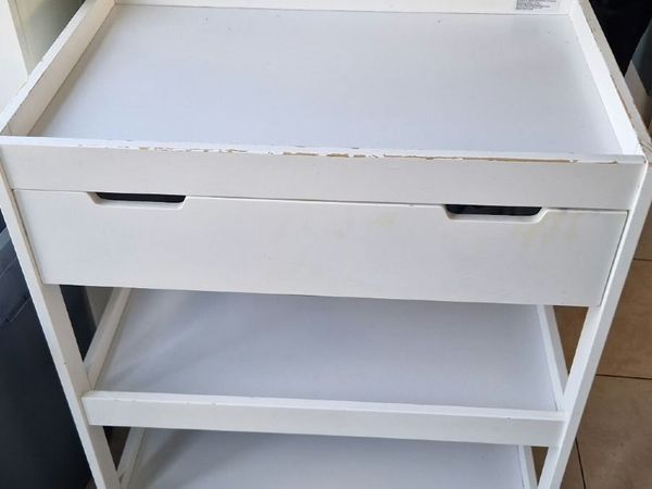 BR Baby Stockholm Changing Table / Dresser - White - Main image
