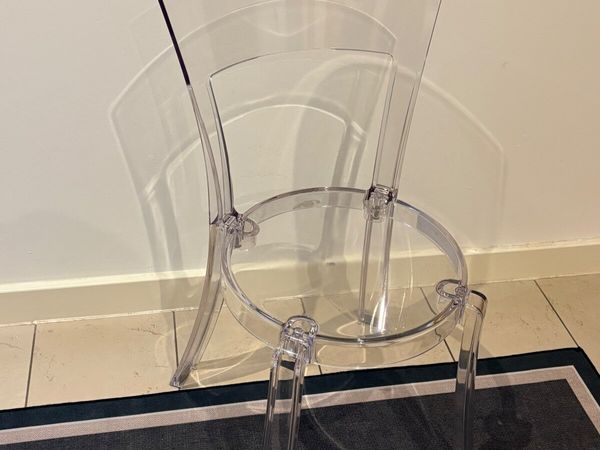 Stein transparent acrylic chair - Main image