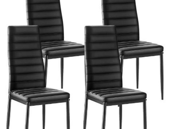 Modern Dining Room Accent Chairs Set of 4 - Main image