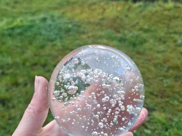Clear modern paperweight - Main image