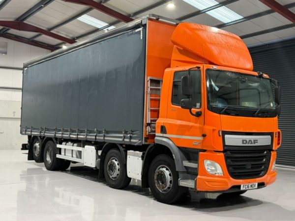 2016 DAF CF 400 8X2 CURTAIN SIDER - Main image
