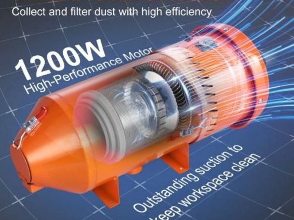 ust Collection System: 1450W Dust Collector - Main image
