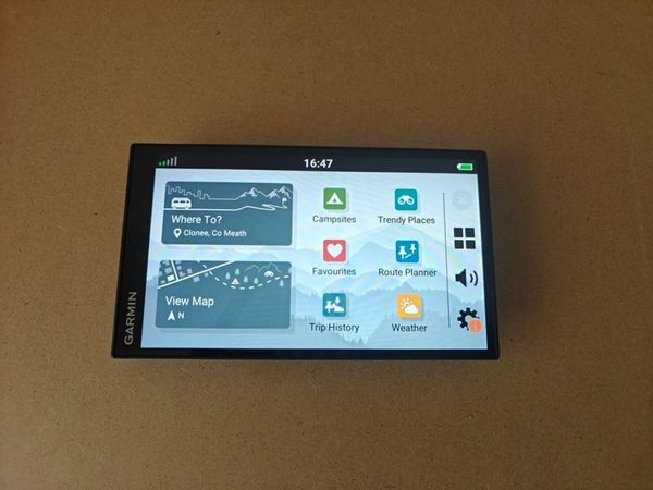 Garmin CamperVan sat nav - Eircodes - Europe 2027 - Main image