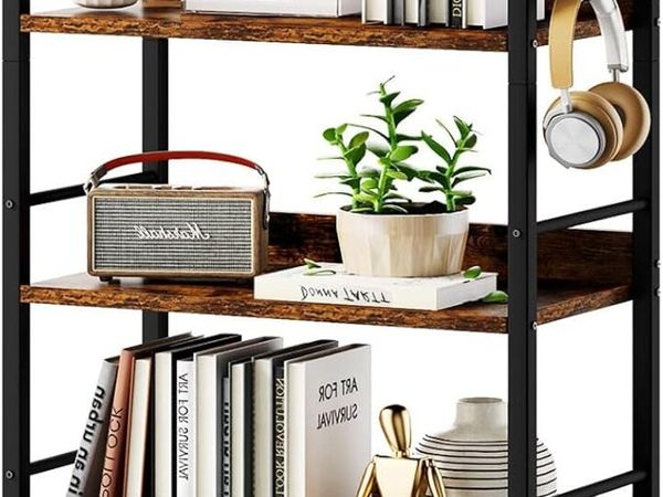 Bookshelf 5 Tier Bookshelves with 2 Fabric Cloth - Main image