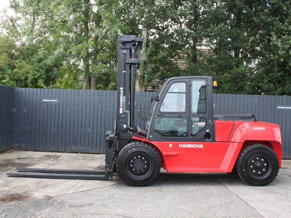 Hangcha XF120D 12T Full Cab Diesel Counterbalance - Main image
