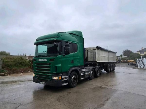Scania G440 with Dennison tar trailer - Main image