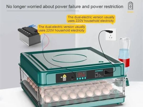 24 Egg Incubator with Automatic Water Refill - Main image