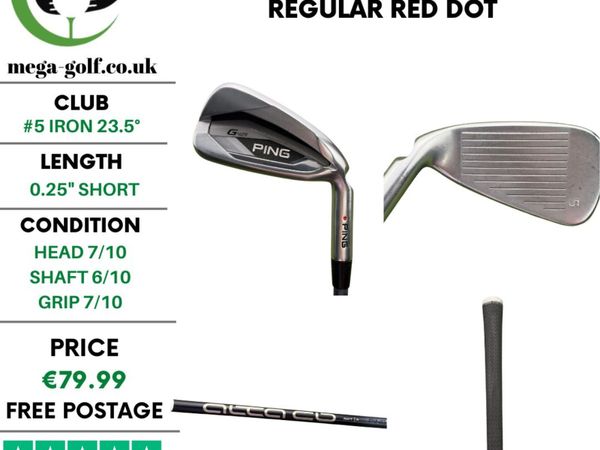 Ping G425 #5 Iron 23.5° / Alta CB Awt Regular - Main image