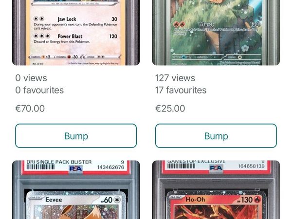 Pokemon graded cards psa cgc holo read description - Main image