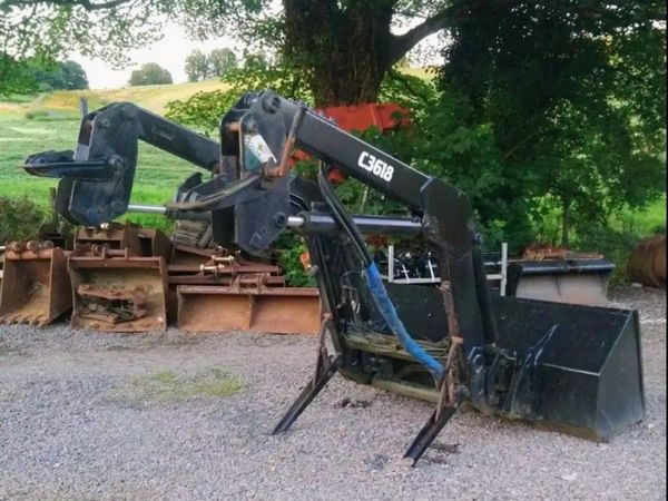 CASE MX FRONT TRACTOR LOADER + BUCKET - Main image