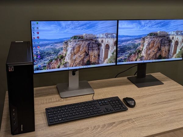 AMD Ryzen 5 5600G 16GB RAM 23"LCD Win11 Office 24 - Main image