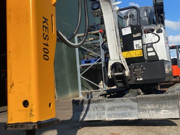 KES100 Rock Breakers for sale. Suits .8/1.6 Ton - Main image
