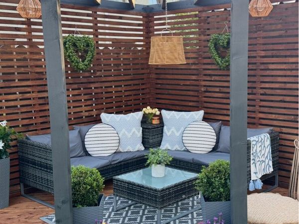 Garden furniture corner unit patio - Main image