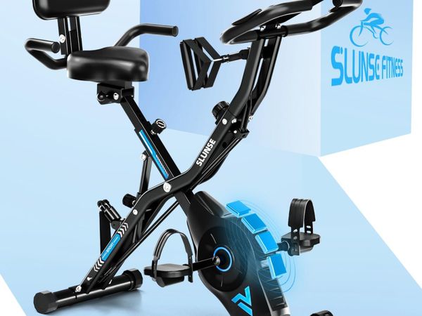 Exercise Bike 5-In-1 Quiet Folding Bikes for Home - Main image