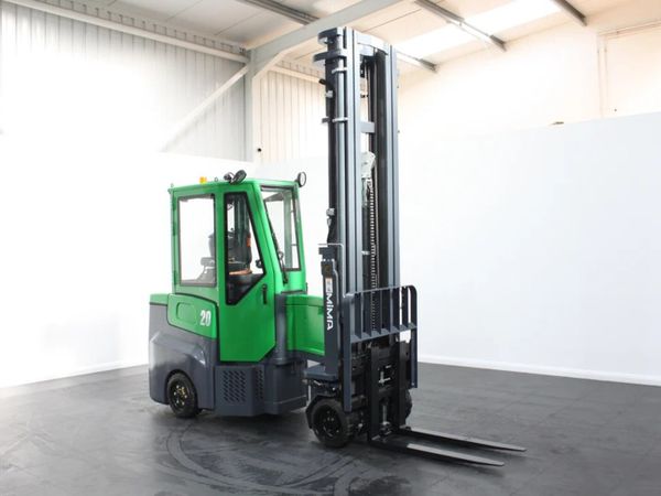 Mima mj20 Full Cab electric articulated forklift - Main image