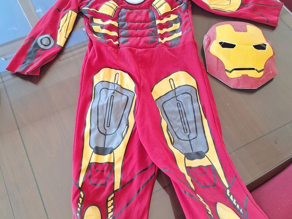 Iron man costume & mask 5-6 yr - Main image