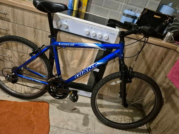 ADULTS BLUE GIANT ROCK 18” FRAME BIKE BRAKES AND G - Main image