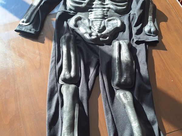 Skeleton costume 3-5 yr - Main image