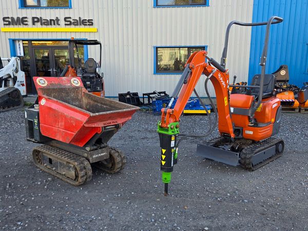 Kubota K008 & Slanetrac Dumper Bundle - Main image