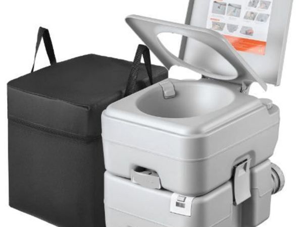 Portable Toilet, 5.3 Gallon Detachable Waste Tank - Main image