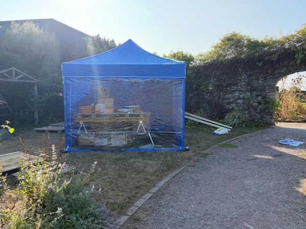 NEW Premium 3x3m Alu50Hex Pop-up GAZEBO (4 sides) - Main image