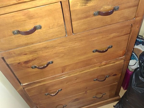 Chester drawers solid oak - Main image