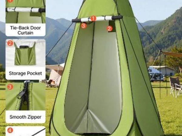 Portable Toilet Kit, 330 lbs Load Capacity, - Main image