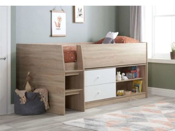 Emma Gas-Lift Headboard Add a touch of warmth and - Main image