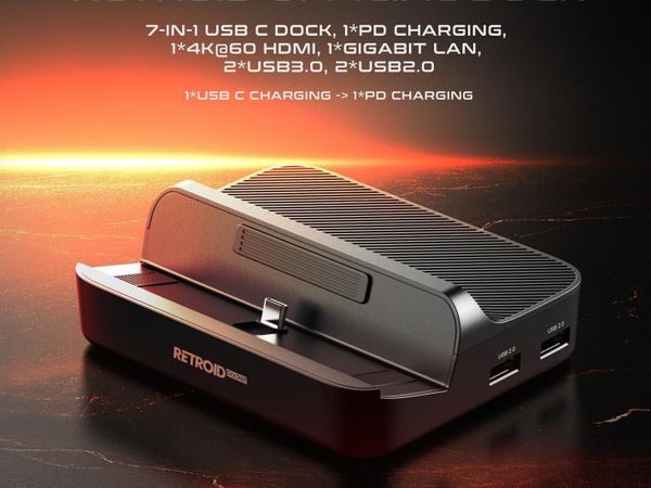 Retroid Official Dock – 7-in-1 USB-C Dock - Main image