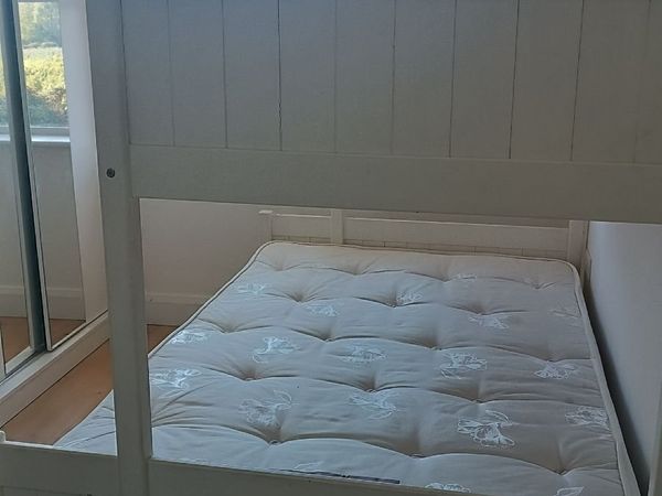 White Triple Bunk Bed - Main image