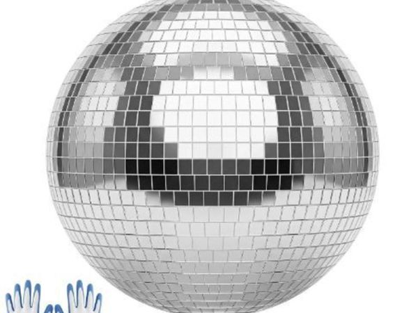 Mirror Disco Ball 300 mm Silver Reflective Ball - Main image