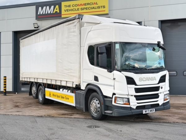 2021 SCANIA P320 6X2 HI-ROOF SLEEPER  CURTAINSIDER - Main image