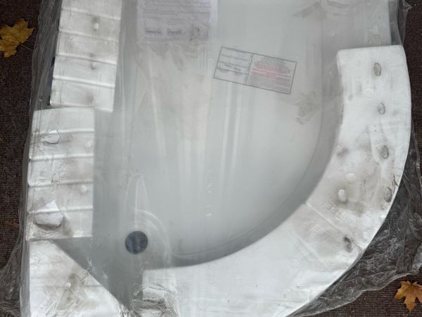 Clearance Shower Tray 1000 x 800 left hand Quadran - Main image