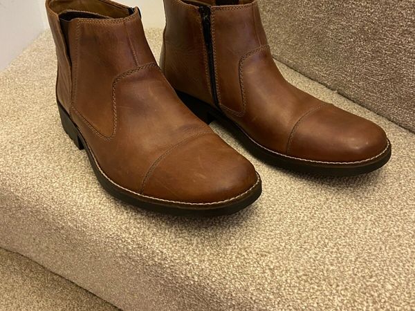 Mens Reiker Leather Ankle Boots - Main image